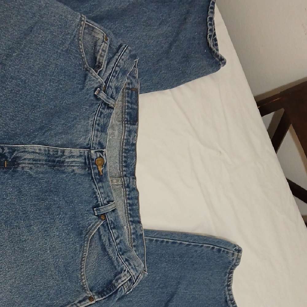 Wrangler Relaxed Blue Denim Jeans 40x30